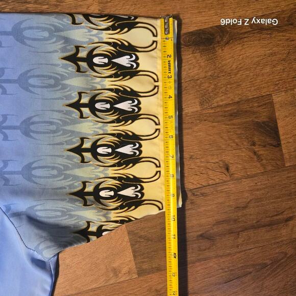 Blue and black dragons Harbor Bay butoon down size 3x - Picture 4 of 7